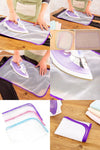 Protective Insulated Ironing Mat Mesh for Clothes Delicate Garment Cloth Guard Home Press Mat Heat Resistant Reusable & Washable Ironing Iron mat for Ironing Clothes