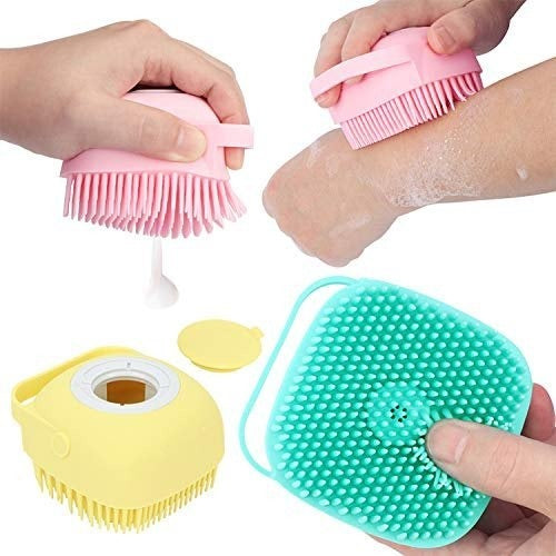 Liquid Filling Bath Brush
