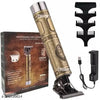 Metal Vintage Professional Rechargeable Hair Clipper Trimmer
