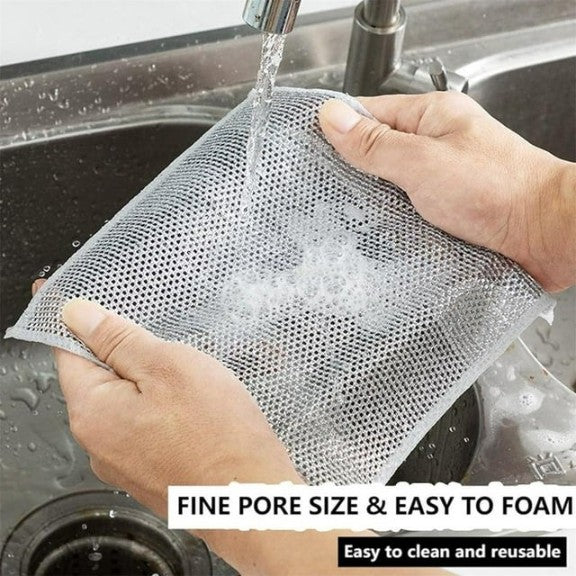 Single Layer Wire Cloth Dish Washer Wipe Pack Of 20