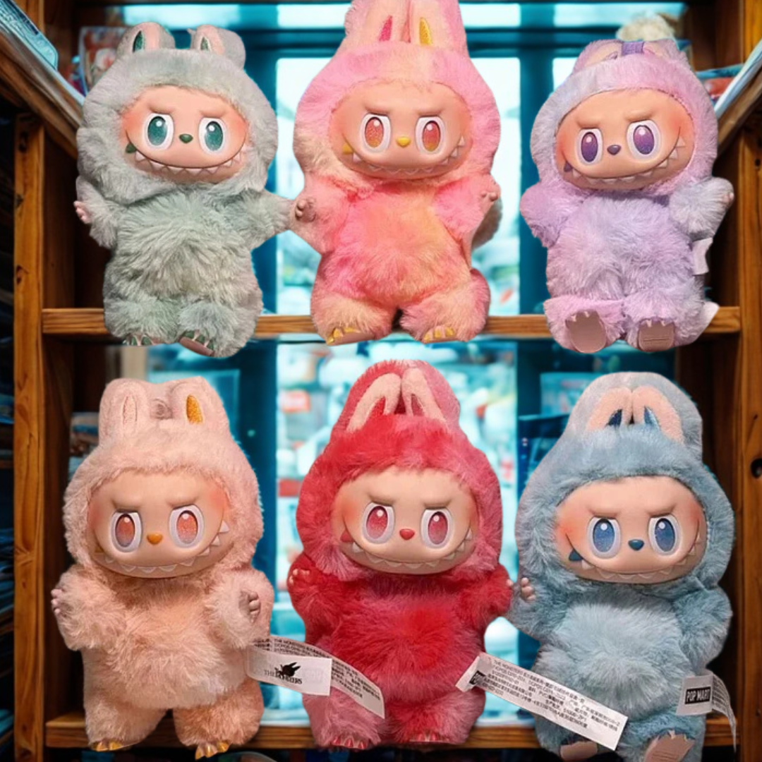 Labubu V3 Monsters Big into Energy Series-Vinyl Plush Pendant Blind Box, Blind Box Figures, Random Design Action Figures Collectible Toys Home Decorations, Single Box (1Pc RANDOM COLOR))