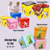 Kids Printed Storage Box Cum Stool