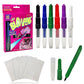 Magical Coloring Spray Blow Pens for Kids Pack of 6