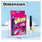 Magical Coloring Spray Blow Pens for Kids Pack of 6