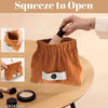 magnetic cosmetic storage pouch
