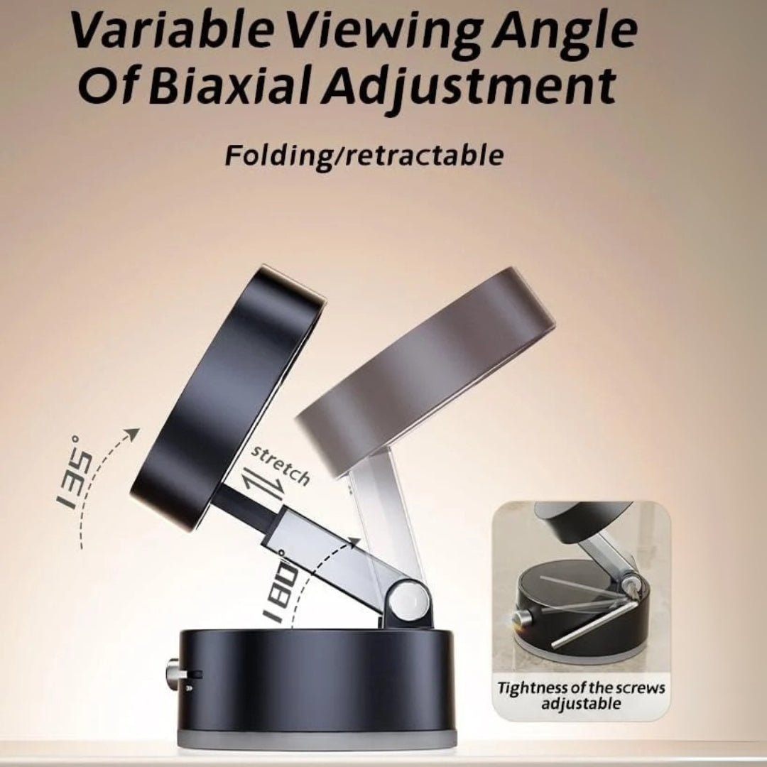 Magnetic Phone Stand with Adjustable Angle and Suction Base