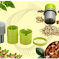 Dry Fruit Cutter, Grinder, Chocolate Cutter, Slicer for Pista, Almonds, Cashews with 3 in 1 Blade - Color May Vary (Pack of 1)