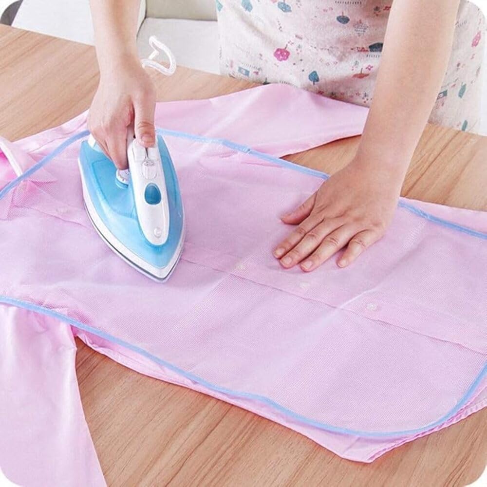 Protective Insulated Ironing Mat Mesh for Clothes Delicate Garment Cloth Guard Home Press Mat Heat Resistant Reusable & Washable Ironing Iron mat for Ironing Clothes