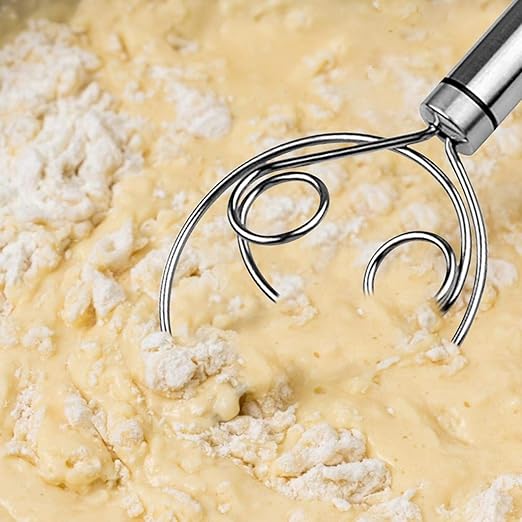 Multi Functional Stainless Steel Dough Mixer &amp; Egg Beater