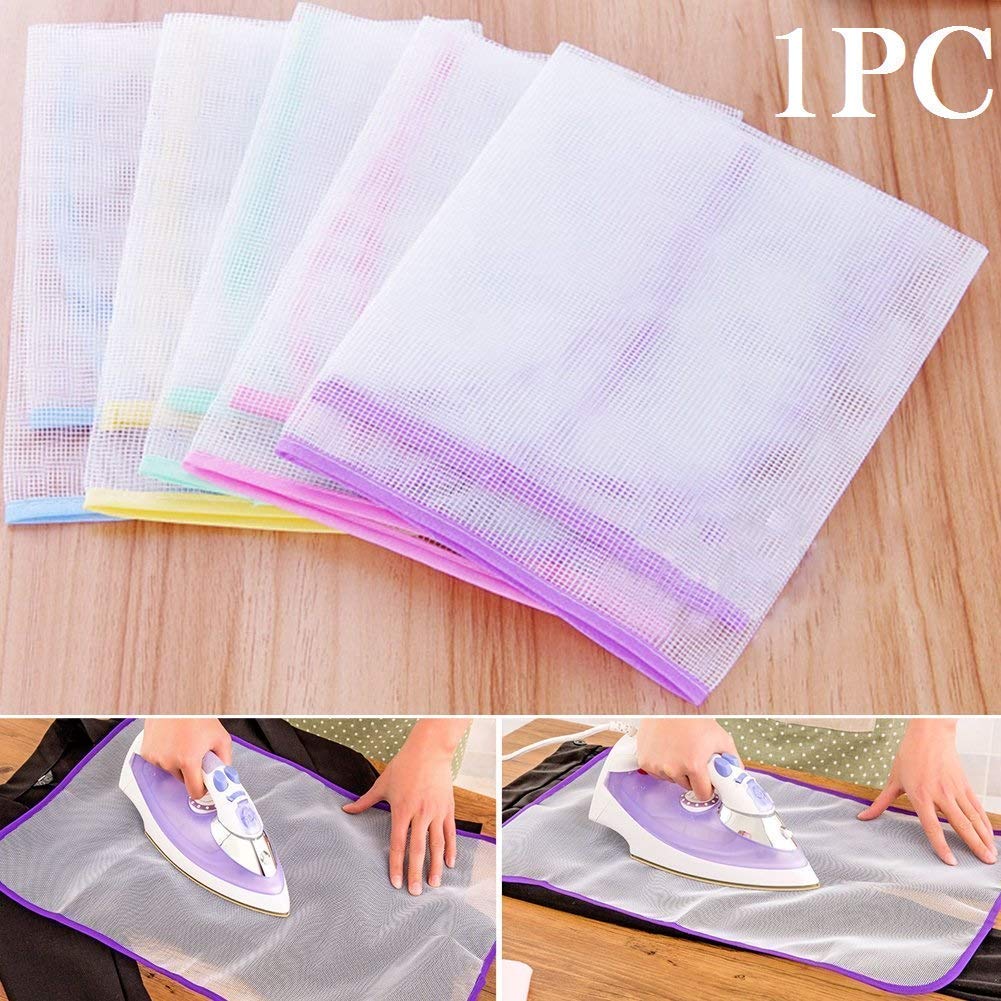 Protective Insulated Ironing Mat Mesh for Clothes Delicate Garment Cloth Guard Home Press Mat Heat Resistant Reusable & Washable Ironing Iron mat for Ironing Clothes