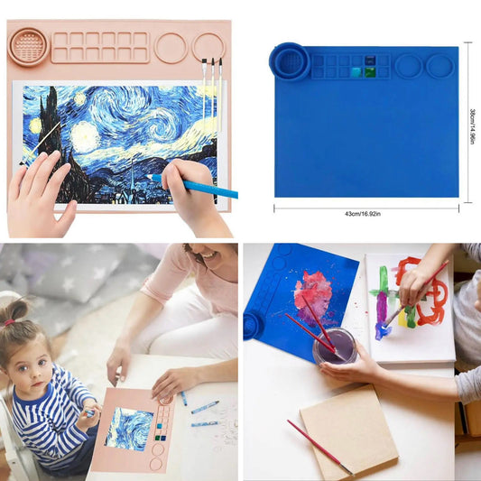 Silicone Painting Mat For Kids