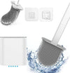 Silicone Toilet Brush with Holder